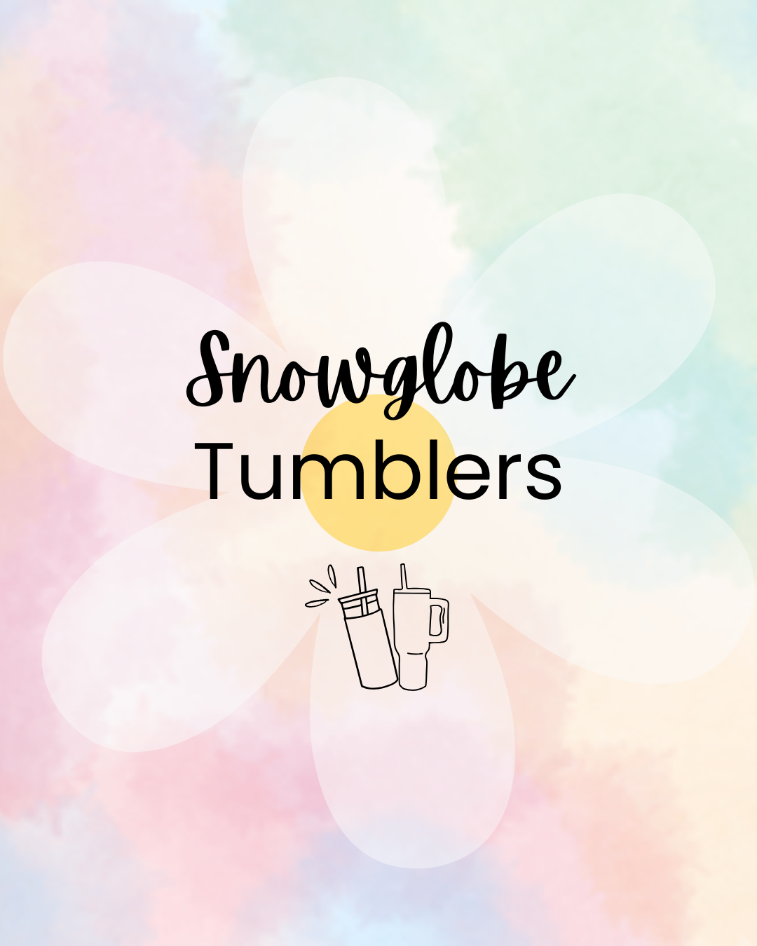 Snowglobe Tumblers