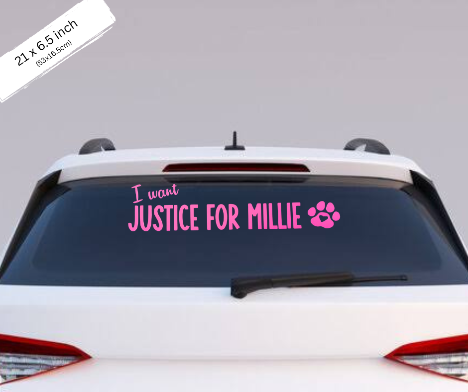 I want Justice for Millie